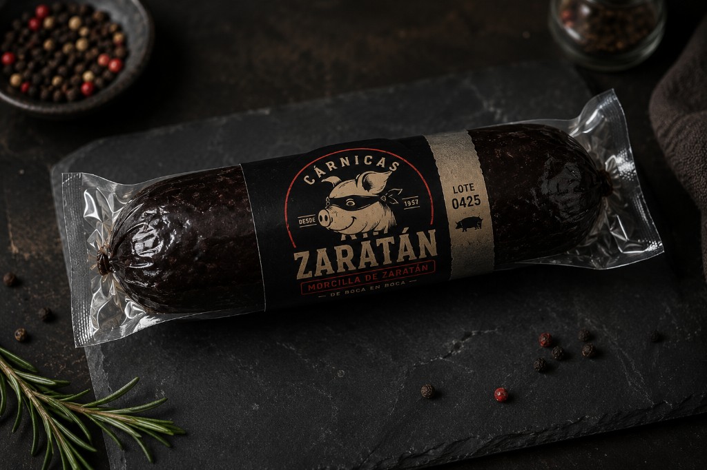 Morcilla de Zaratán en rodajas