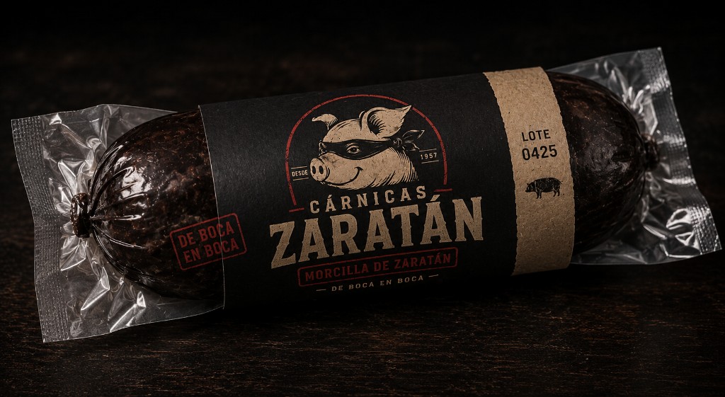 Morcilla de Zaratán envasada al vacío — Lote 0425